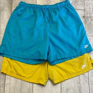 Lot of 2 Nike Club Flow Shorts‎ Men’s Size XL